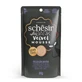 SCHESIR After Dark Velvet Mousse, Pollo y Pato, sobre de comida húmeda sin cereales para gatos, (mousse), 80g