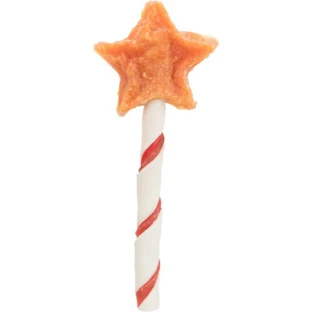 TRIXIE Christmas Lollipop Star, XS-XL, Huhn, Belohnung Hunde, 14g