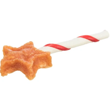 TRIXIE Christmas Lollipop Star, XS-XL, Huhn, Belohnung Hunde, 14g