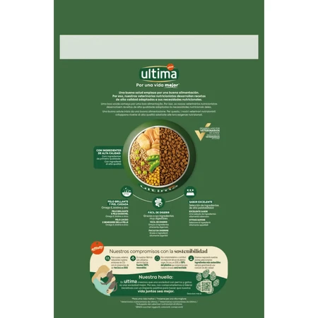 ULTIMA Adult, Huhn, Katzentrockenfutter, 1,5kg
