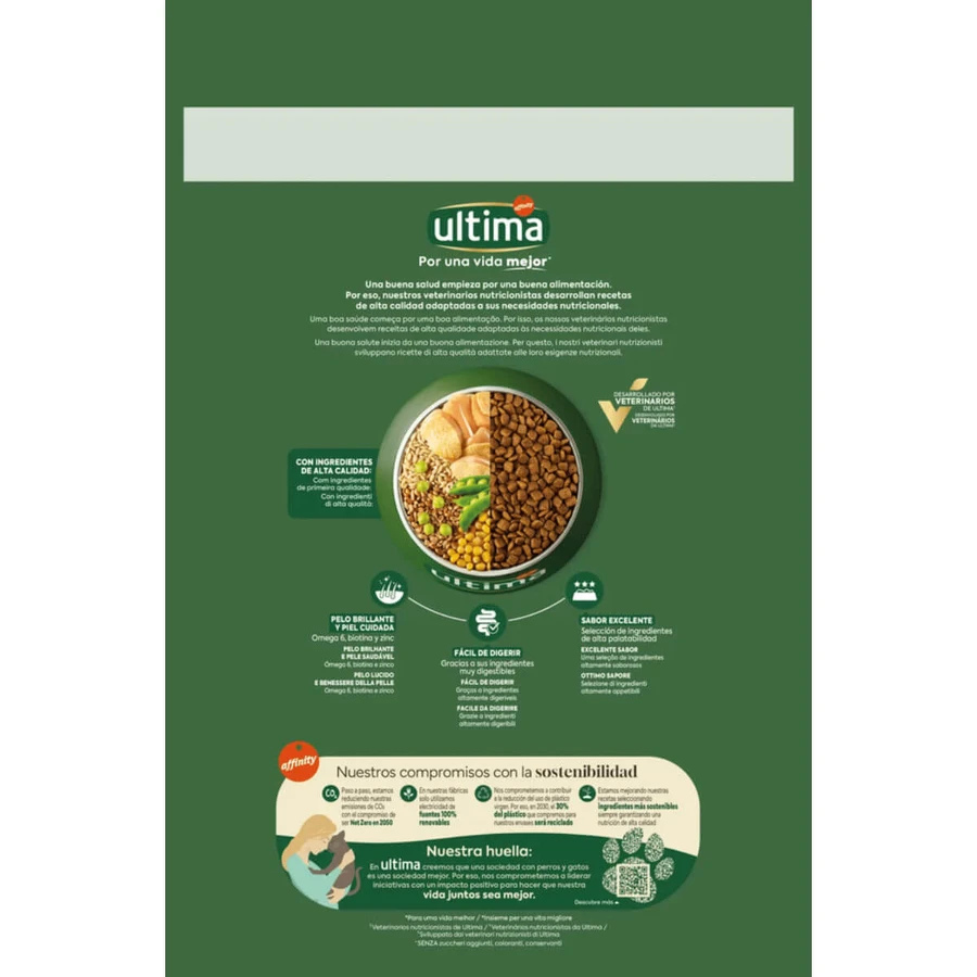ULTIMA Adult, Huhn, Katzentrockenfutter, 1,5kg