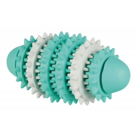 TRIXIE, pelota de rugby con pinchos para perros, caucho, 15cm, multicolor