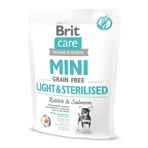 BRIT Care Mini Light & Sterilized, XS-S, Konijn, graanvrij droogvoer voor gesteriliseerde honden, 400g