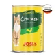 JOSICAT, Chicken, canned wet cat food, (in sauce), 415g x 12