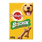 PEDIGREE Biscrok Gravy Bones, friandises pour chiens, biscuits, 400g