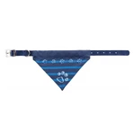Trixie Kragen mit Halstuch M-L 43-55 cm/25 mm, Indigo