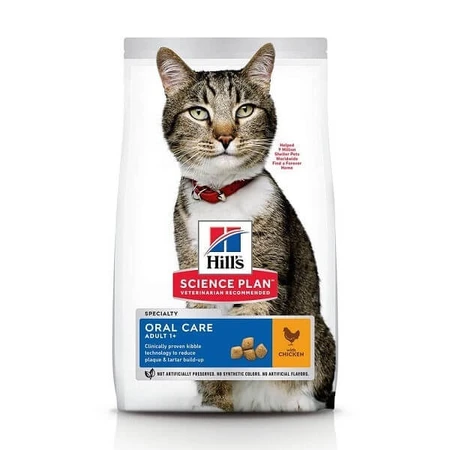Hill's SP Feline Adult Oral Care Huhn, 1,5 kg