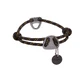 RUFFWEAR Knot a Collar Obsidian Black, regulowany, odblaskowy, czarny, M(36-51 x 0.7cm)