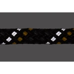 RUFFWEAR Knot a Collar Obsidian Black, regulowany, odblaskowy, czarny, M(36-51 x 0.7cm): ceny i cechy