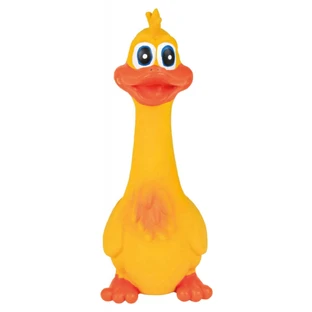 Trixie, pato de juguete para perros, con sonido original, látex, 18-20cm, multicolor