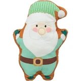 TRIXIE Père Noël, peluche chien XS-XL, peluche, vert et blanc, 22cm