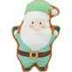 TRIXIE Weihnachtsmann, Plüschtier Hunde XS-XL, Plüsch, grün und weiß, 22cm