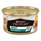 PURINA Pro Plan Adult Maintenance, Chicken, canned wet cat food, (pate), 85g