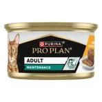 PURINA Pro Plan Adult Maintenance, Chicken, nourriture humide en boîte pour chats, (pate), 85g