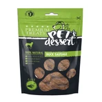 PET'S DESSERT Wurst, XS-XL, Ente, getreidefreier Belohnungsbeutel für Hunde, 80g