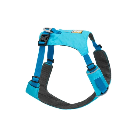 RUFFWEAR Hi & Light Blue Atoll Blue, szelki uprzęży, regulowane, odblaskowe, niebieskie, L-XL (81-107cm): ceny i cechy