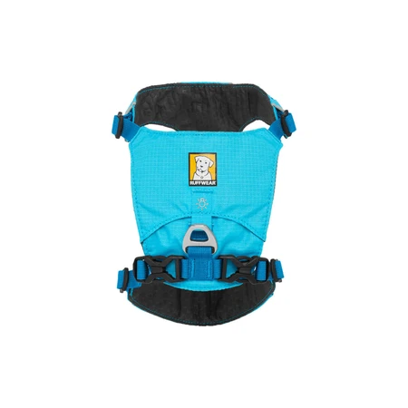 RUFFWEAR Hi & Light Blue Atoll Blue, szelki uprzęży, regulowane, odblaskowe, niebieskie, L-XL (81-107cm): ceny i cechy