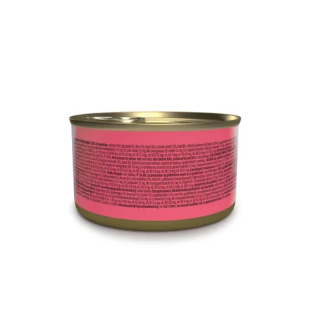 SCHESIR After Dark, Chicken and Beef, nourriture humide en conserve sans céréales pour chats, (en soupe), 80g