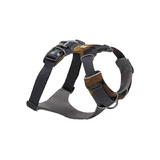 RUFFWEAR Front Rage Moonlight Mountains Moonlight Mountains, doppia pettorina (petto e schiena) per addestramento cani, regolabile, riflettente, marrone e grigio, L-XL(81-107cm)