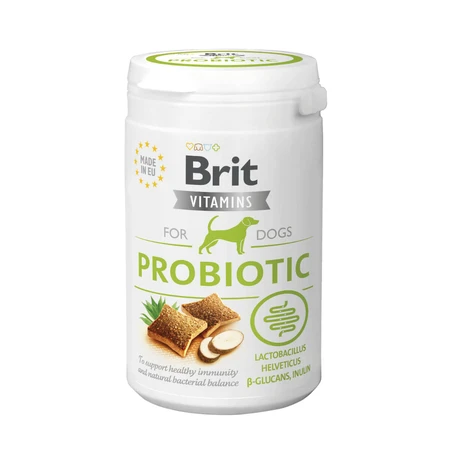 BRIT Vitamins Postbiotica, XS-XL, Kip, functionele beloningsbox honden, spijsverteringsstelsel, 150g