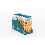 NATURO Mini, XS-S, Lachs und Reis, Beutel mit feuchtem Hundefutter, (im eigenen Saft), 150g
