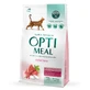 OPTIMEAL, Carne de vacuno, comida seca para gatos, 700g