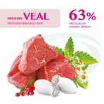OPTIMEAL, Boeuf, croquettes pour chat, 700g