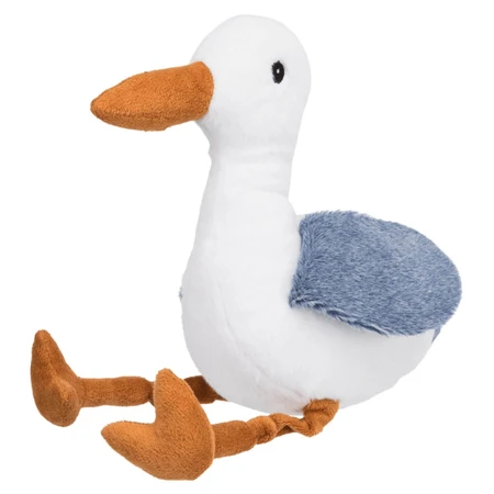 Trixie, Möwenspielzeug für Hunde, mit Sound, Plüsch, 35cm, multicolor