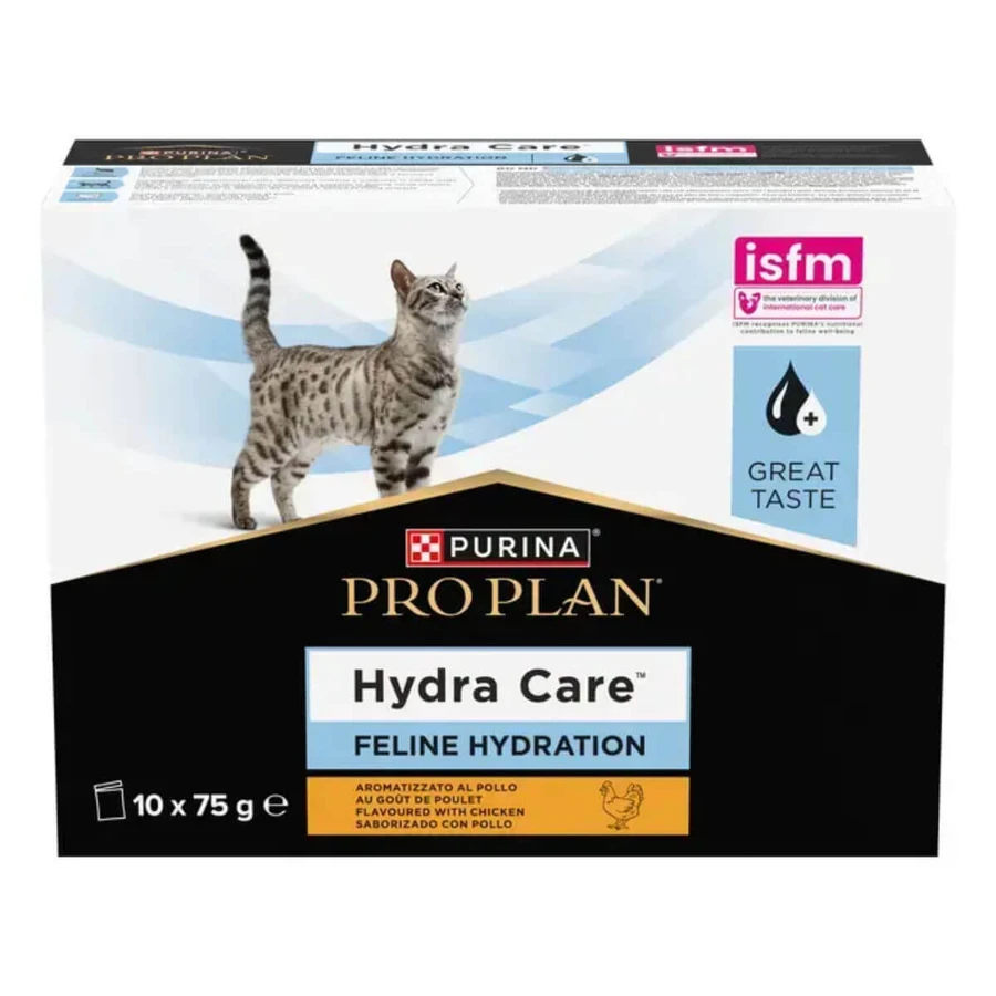 PURINA Pro Plan Hydra Care, Chicken, sachet moist cat food, urinary system, (topping), 75g x 10pcs
