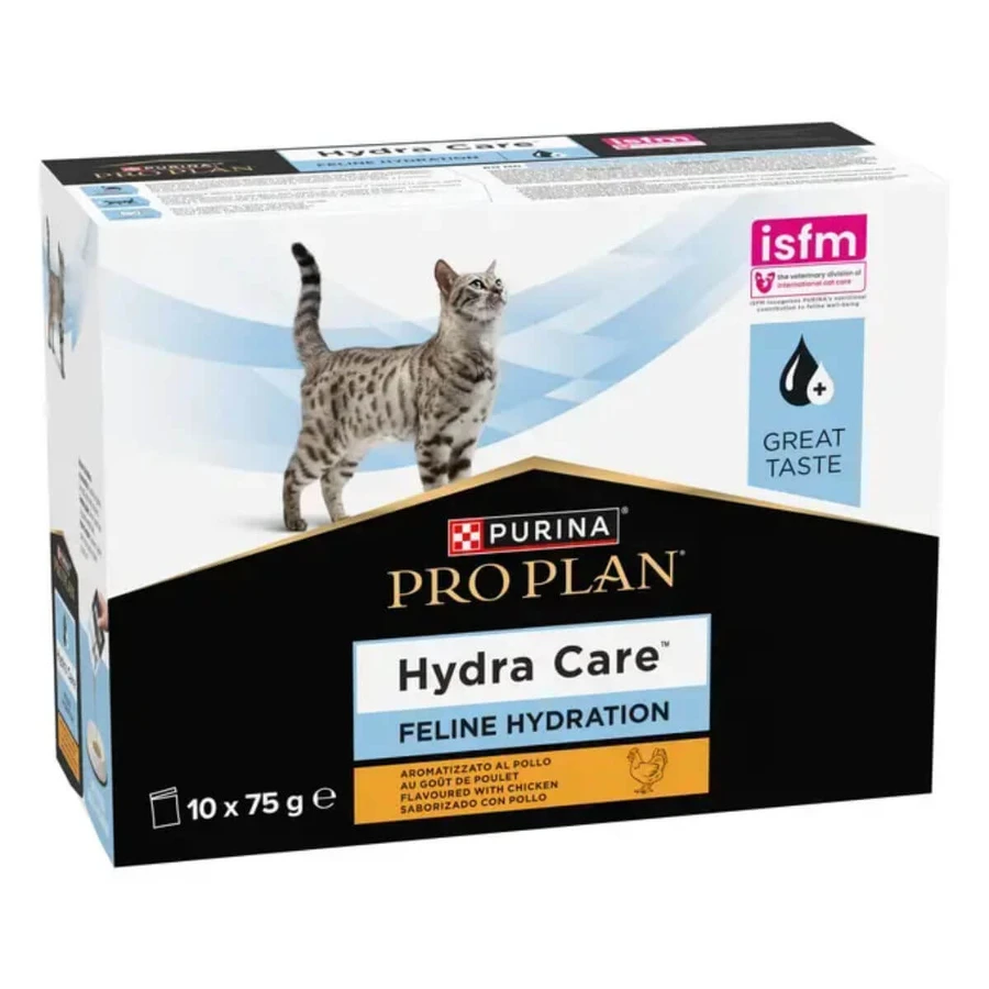 PURINA Pro Plan Hydra Care, Chicken, sachet moist cat food, urinary system, (topping), 75g x 10pcs