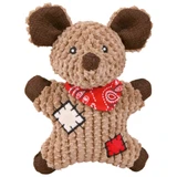 Trixie, Maus-Spielzeug für Hunde, mit Sound, Stoff, 19cm, multicolor