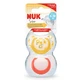 Sucette en silicone Star Flower, 2 pièces, 6-18 mois, Nuk