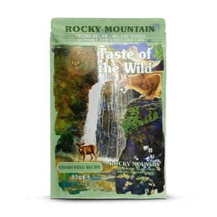 TASTE OF THE WILD Rocky Mountain Rocky Mountain, Pollo, comida húmeda para gatos sin cereales, (en salsa), 85g
