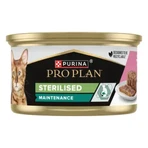 PURINA Pro Plan Sterilized Maintenance, Tuna and Salmon, wet food for sterilized cats, (pate), 85g, 85g