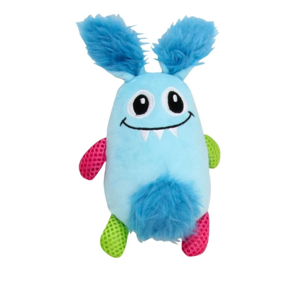 PAWISE Little Monster, pluszowa zabawka dla psa, XS-L, pluszowa, pluszowa, z dźwiękiem, wielokolorowa: ceny i cechy