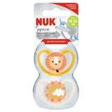 M3 Space silicone soother, 2 pieces, 18-36 months, Nuk