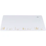 TRIXIE Weihnachts-Platzdeckchen, Hundematte, rechteckig, rutschfest, Kunststoff, beige, 44x28cm