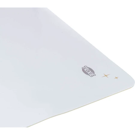 TRIXIE Kerst placemat, hondenmat, rechthoekig, antislip, kunststof, beige, 44x28cm