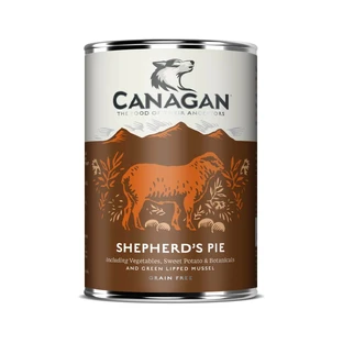 CANAGAN Shepherds Pie, XS-XL, Honey, canned grain-free wet food for junior & adult dogs, (in soup), 400g