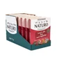 NATURO Low Grain, XS-L, agneau et légumes, nourriture humide pour chiens à faible teneur en céréales, en barquette, (en aspic), 400g