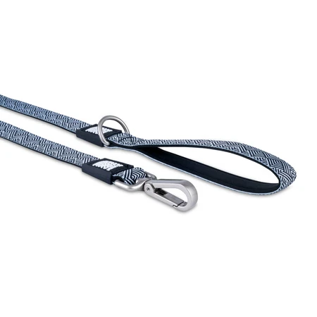 MAX & MOLLY Mykonos Black, guinzaglio per cani, poliestere, bianco e nero, M(1,2m x 2cm)
