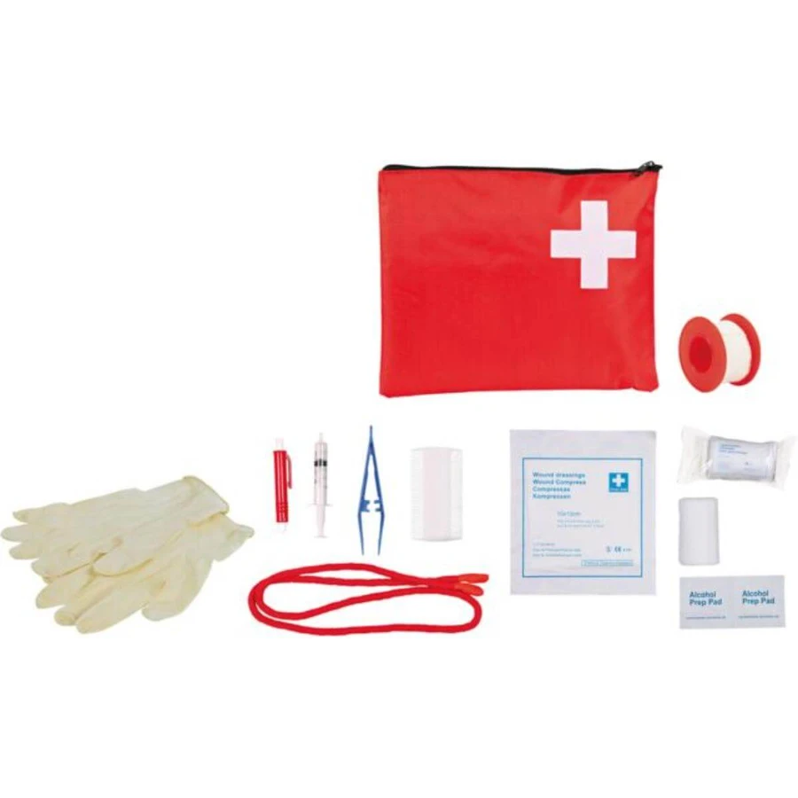 TRIXIE First Aid Kit 11 accessories, First Aid Kit for dogs and cats