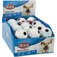 Trixie, pelota de juguete con cuerda, caucho, 6 x 30cm, multicolor