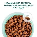 OPTIMEAL Adult, XS-S, Pato, alimento seco perros, 4kg