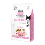 BRIT Care Sterilized Sensitive, Conejo, alimento seco sin cereales para gatos esterilizados, 400g