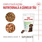 ROYAL CANIN Immunity & Digestion Chews Puppy Supplements, bolsita de recompensas funcionales para perros jóvenes, sistema inmunitario, sistema digestivo, 100g