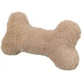 TRIXIE Christmas Bone, peluche para perro, felpa, peluche, beige, 24cm, 1pc