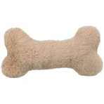 TRIXIE Christmas Bone, peluche para perro, felpa, peluche, beige, 24cm, 1pc