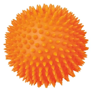 TRIXIE, speelbal met stekels honden, vinyl, 10cm, multicolor