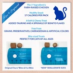INABA Churu Churu Fun Bites, Huhn und Kürbis, getreidefreie Katzenbelohnungsbox, 96g